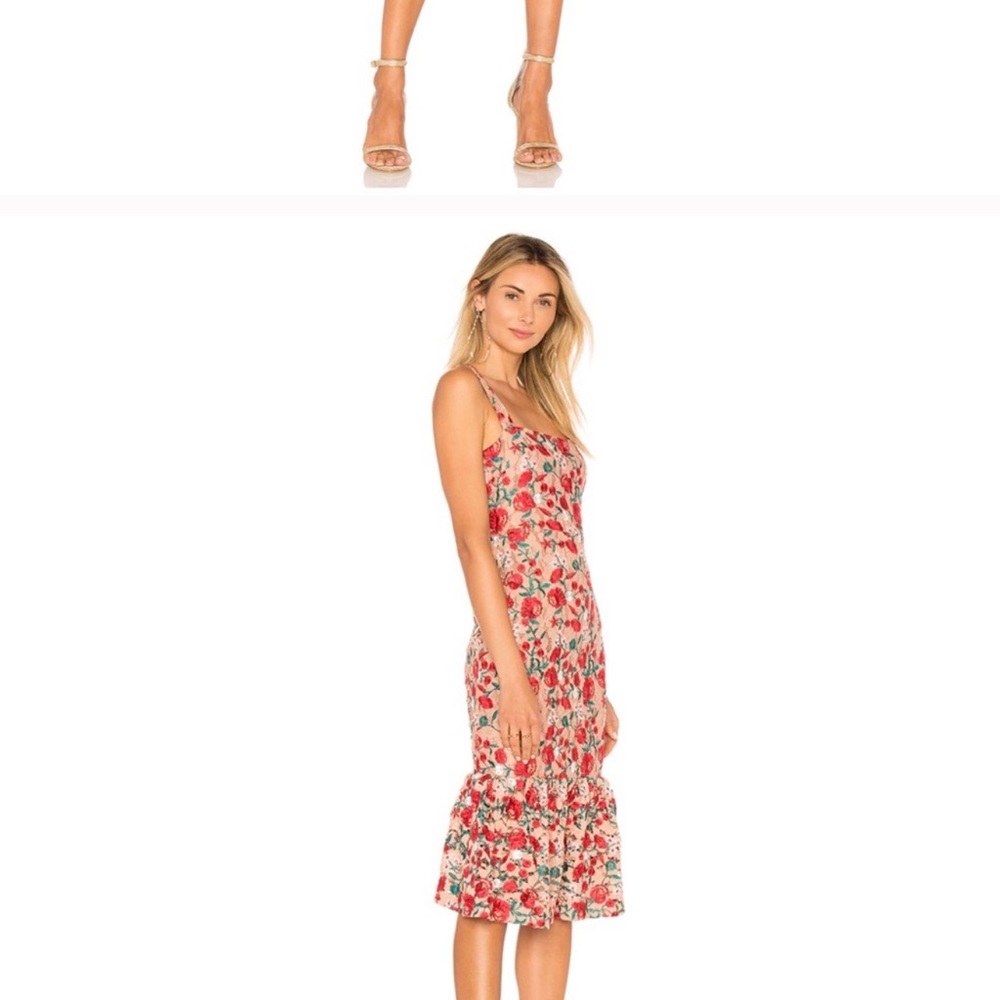 Lovers + Friends Under the Stars Midi Dress